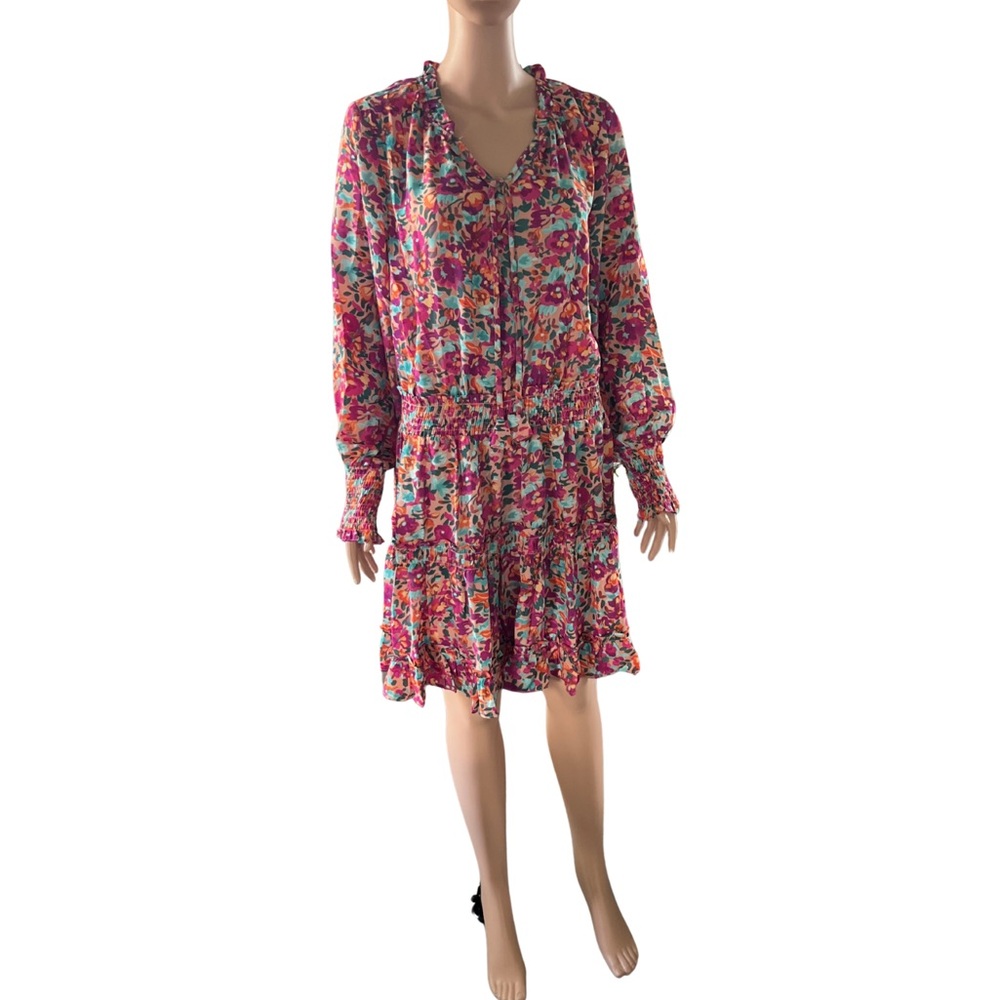 DOKOTO Floral Long Sleeve Dress